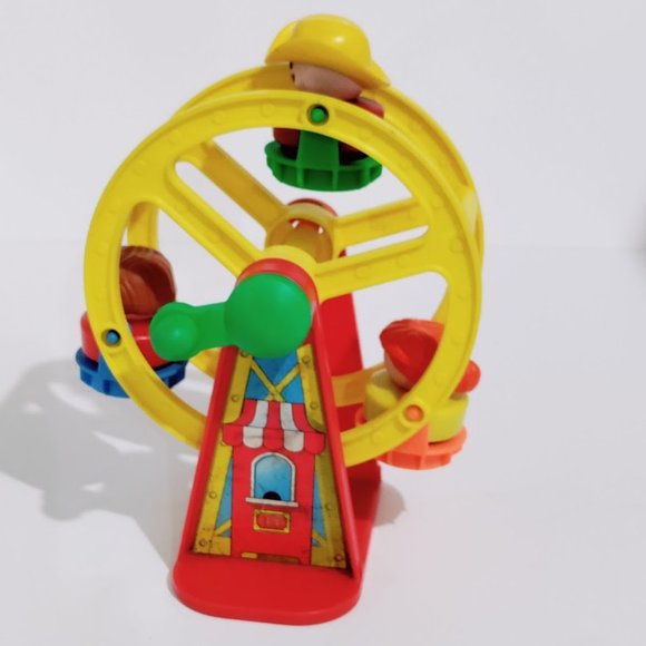 Fisher Price 1993 Ferris Wheel with 3 Little People - Picture 3 of 5